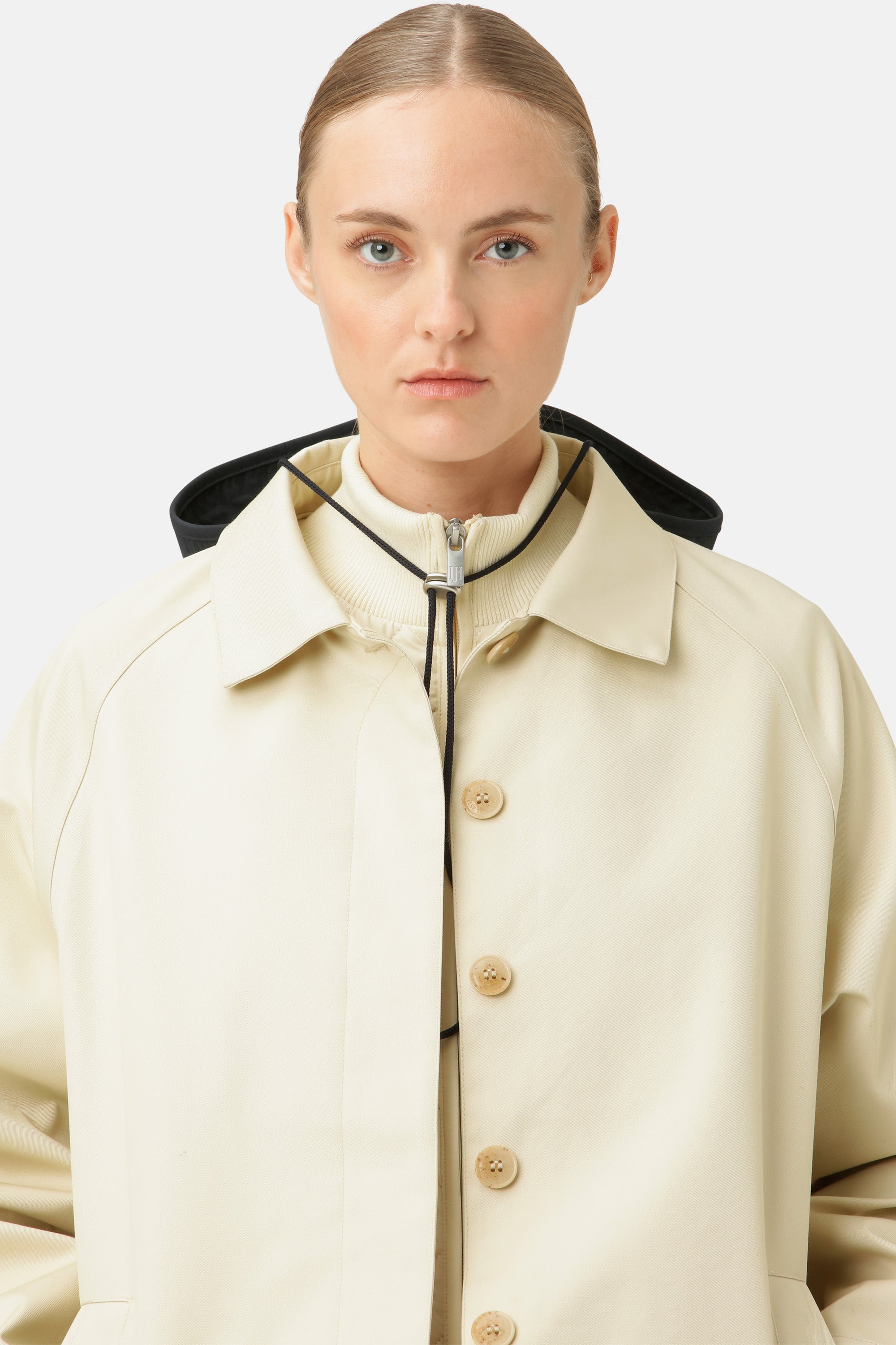Ilse Jacobsen Hornbæk Rain Mac Jacket 132 Bleached Sand